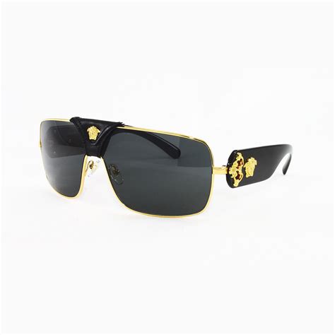 Versace men's glasses gold